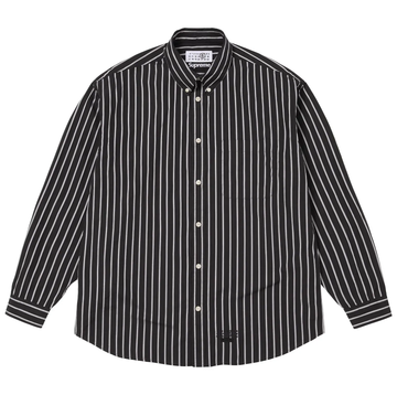 Supreme MM6 Maison Margiela Stripe Shirt Black