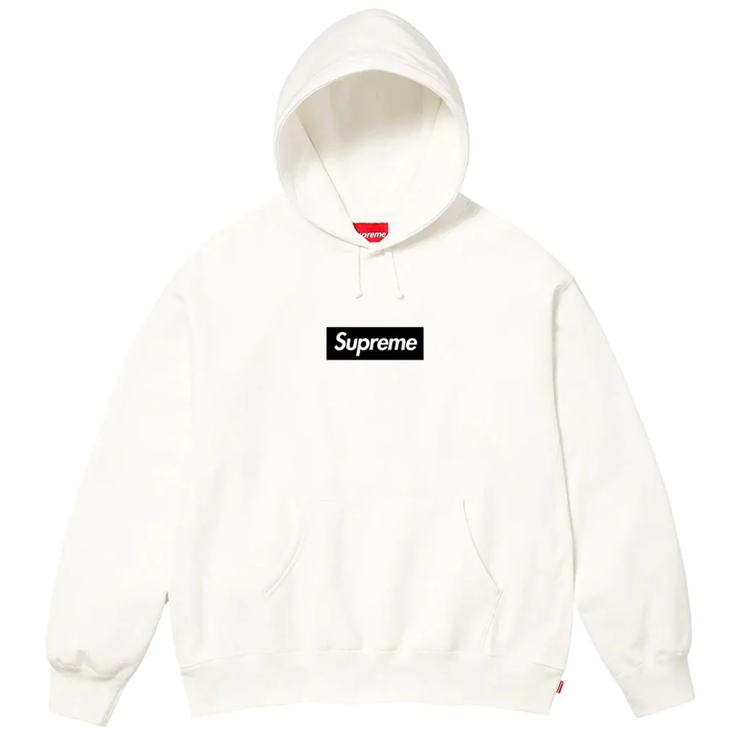 Supreme Paris Anniversary Box Logo Hoodie White