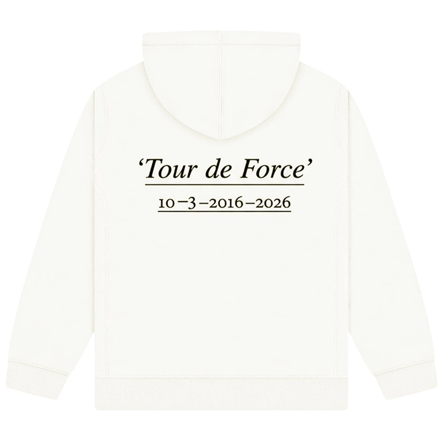Supreme Paris Anniversary Box Logo Hoodie White