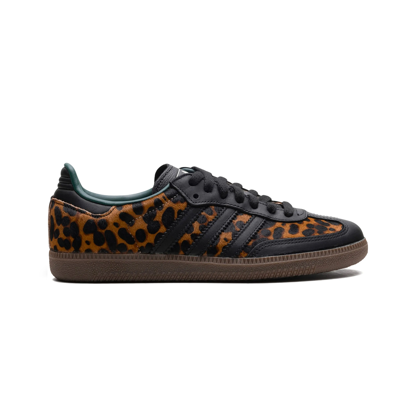 Adidas Samba OG Black/Green/Leopard (W)