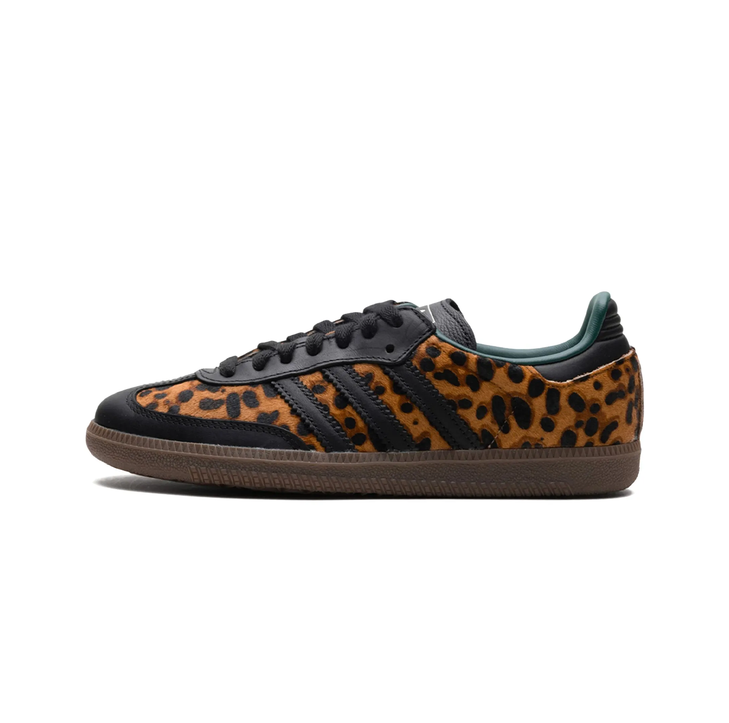 Adidas Samba OG Black/Green/Leopard (W)