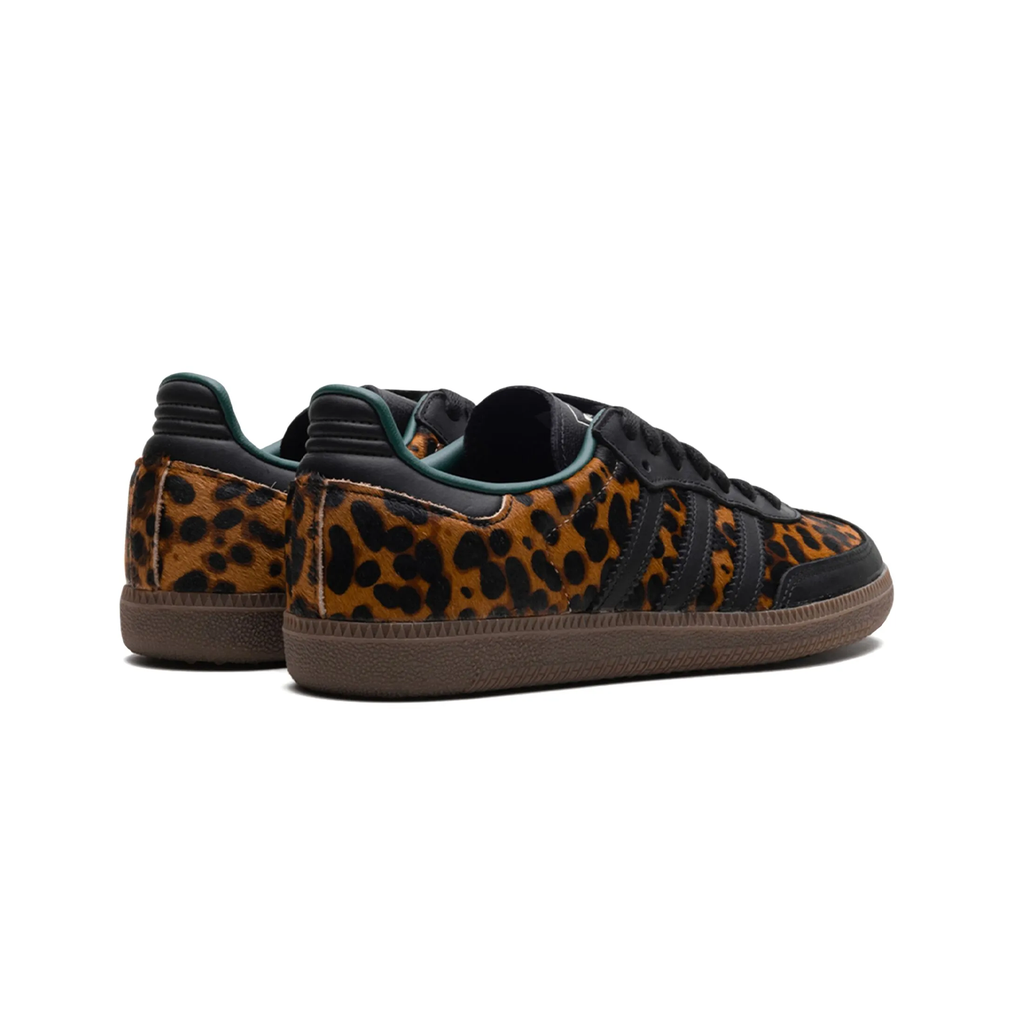 Adidas Samba OG Black/Green/Leopard (W)