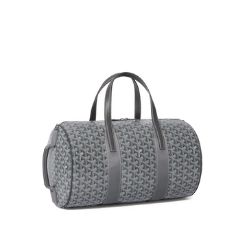 Goyard Barrel 40 Sports Bag Grey