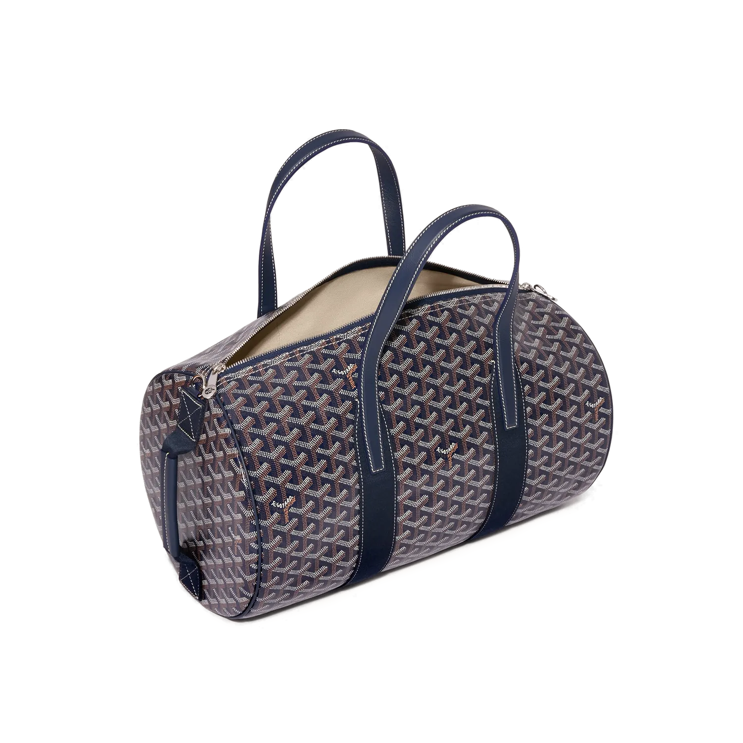Goyard Barrel 40 Sports Bag Navy