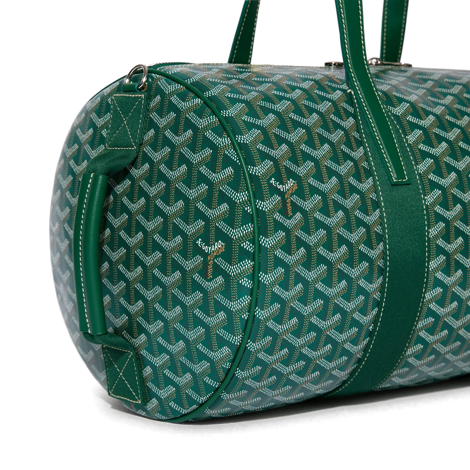 Goyard Barrel 40 Sports Bag Green