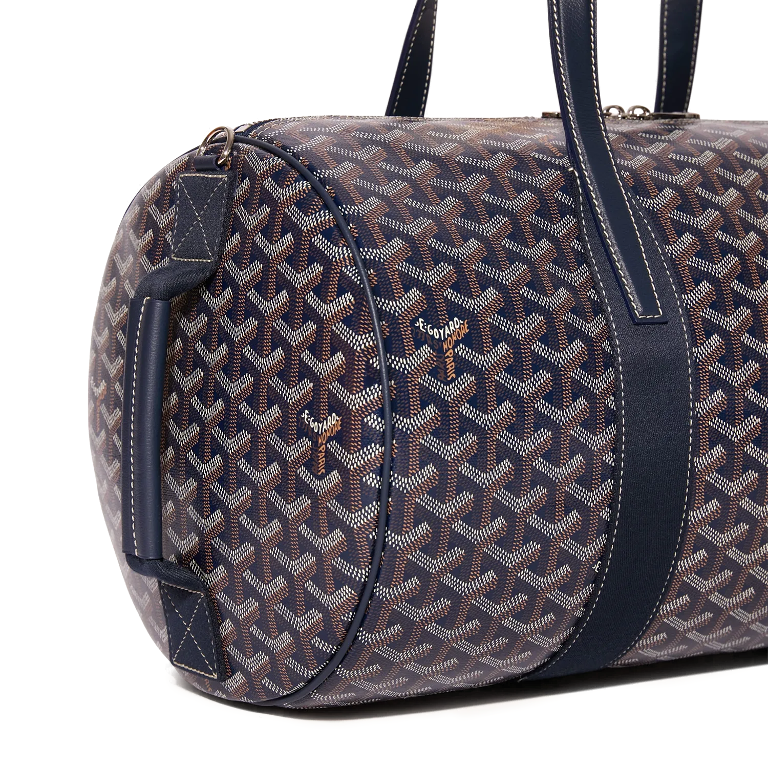 Goyard Barrel 40 Sports Bag Navy
