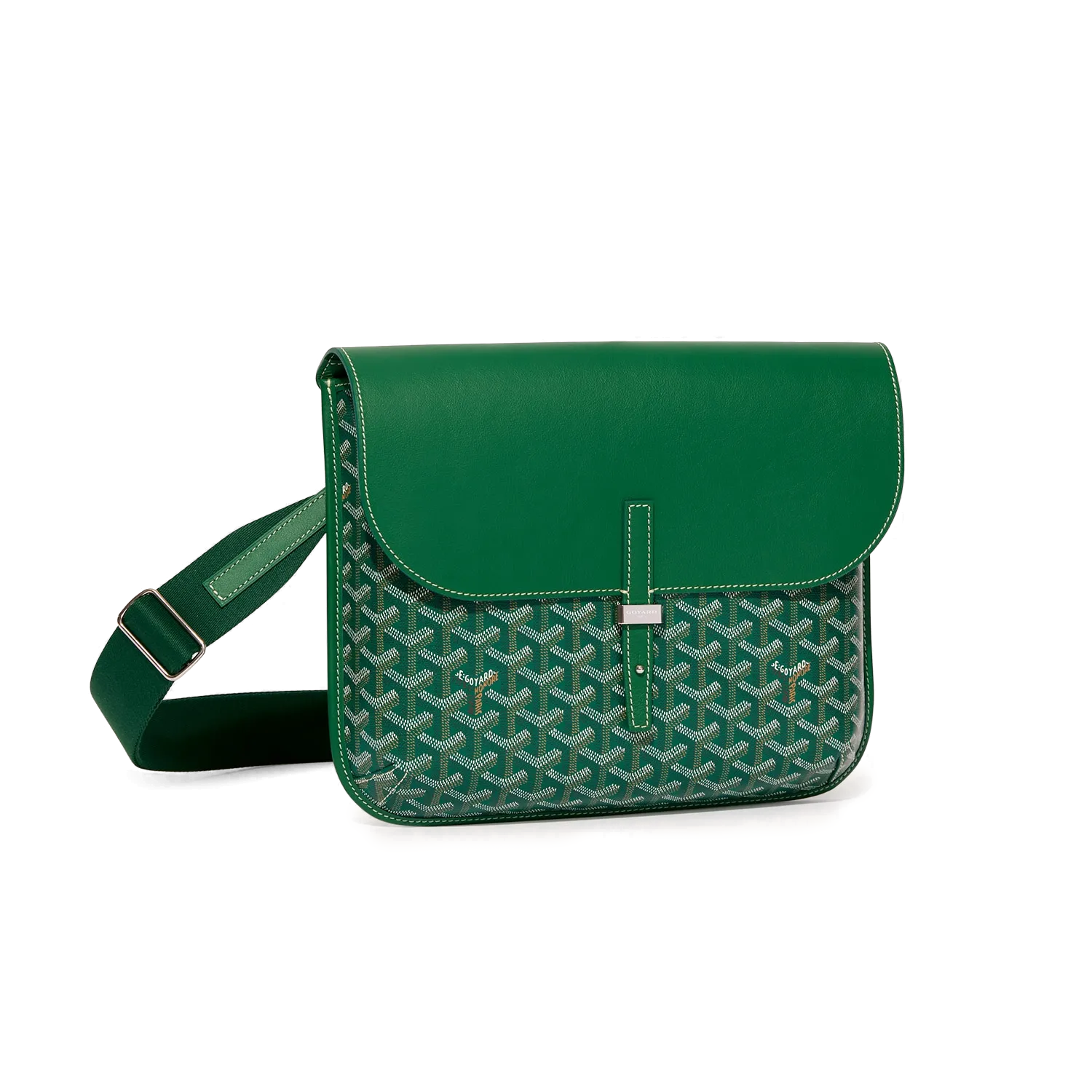 Goyard Coursier Messenger Bag Green
