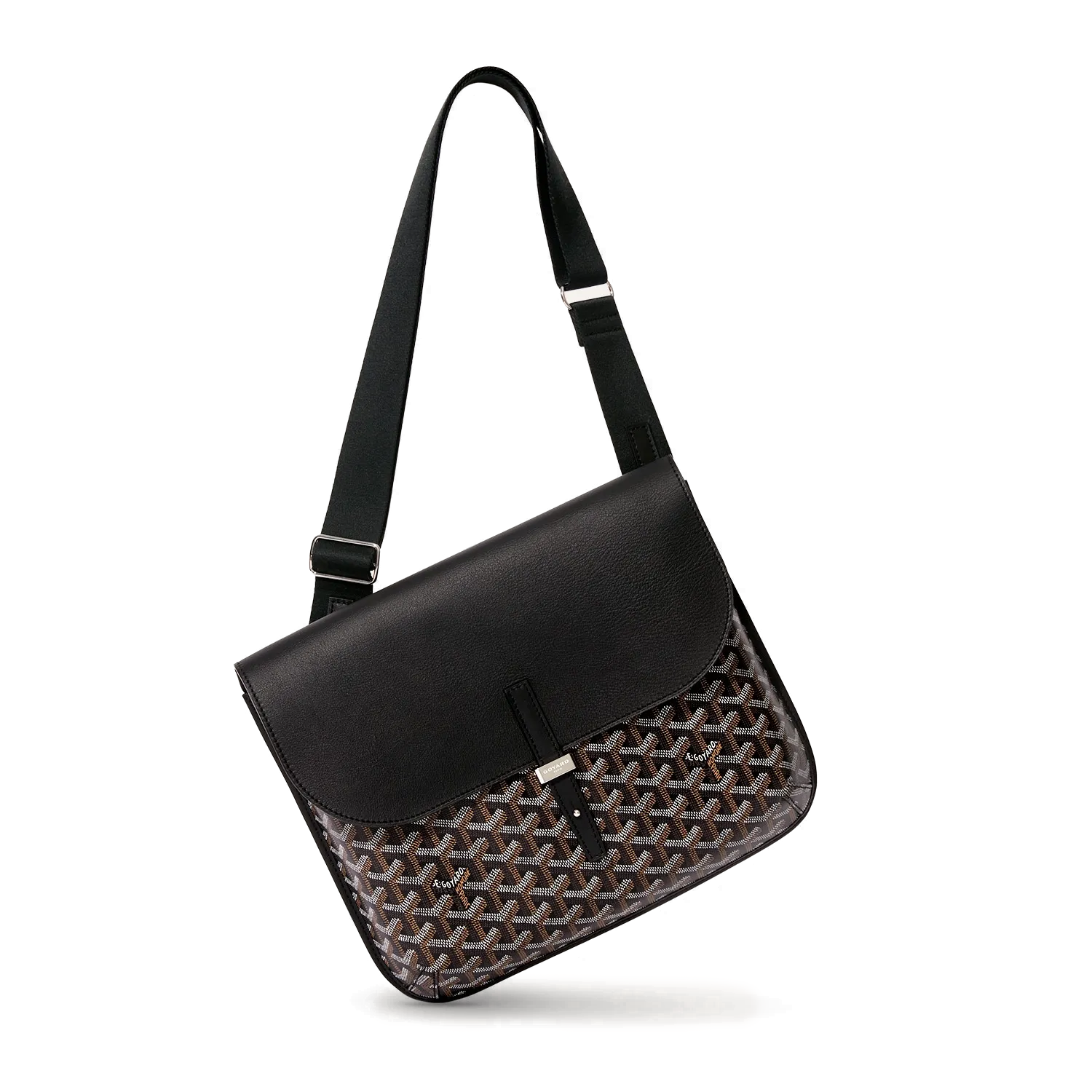 Goyard Coursier Messenger Bag Black