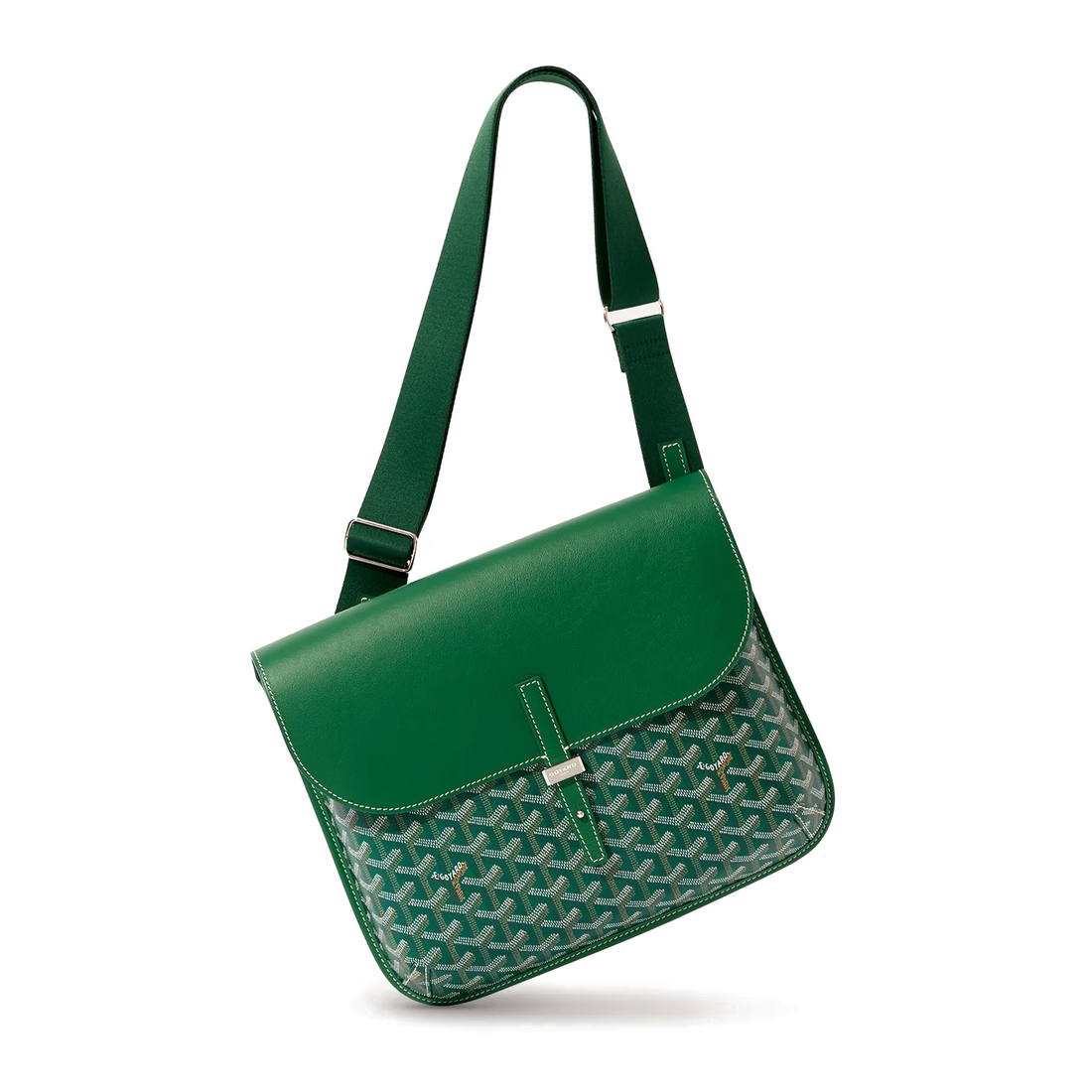 Goyard Coursier Messenger Bag Green