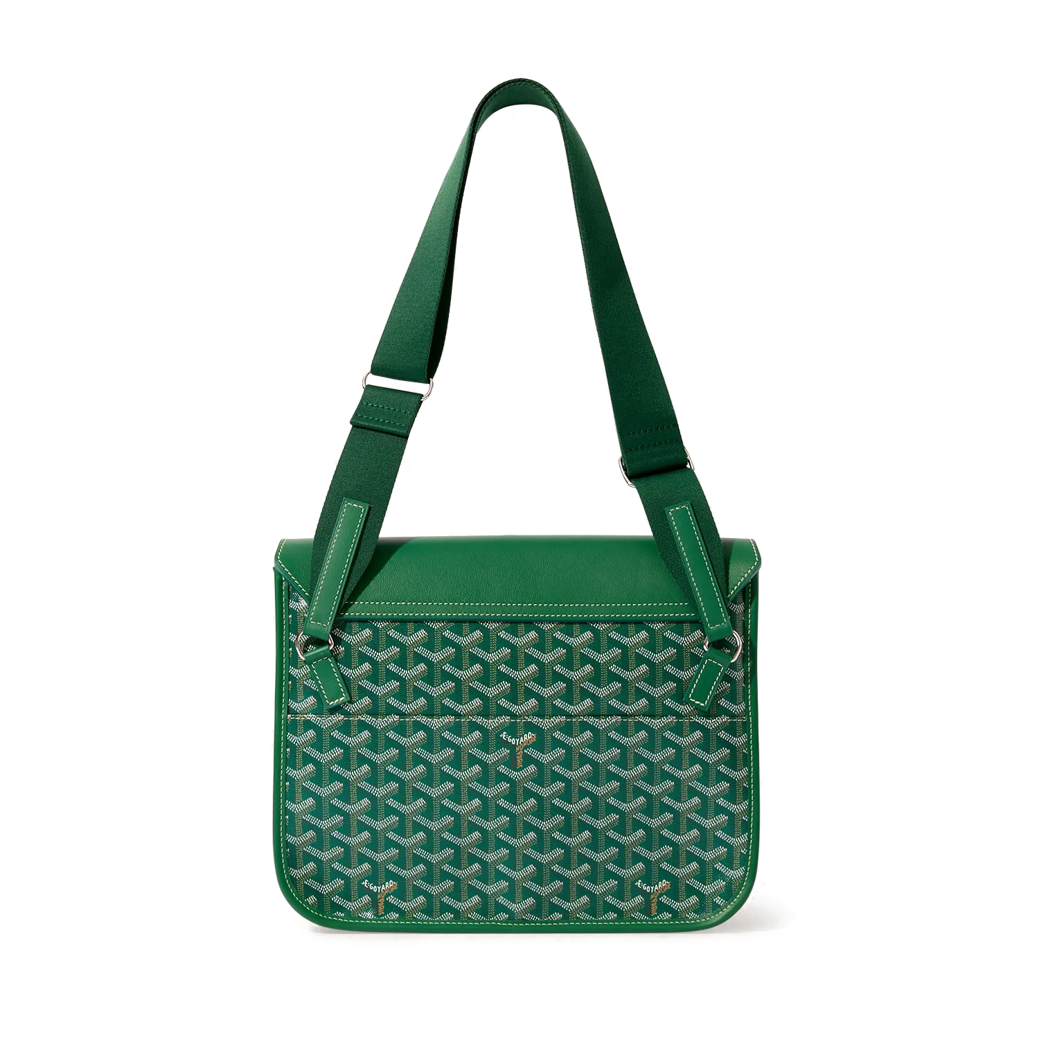 Goyard Coursier Messenger Bag Green