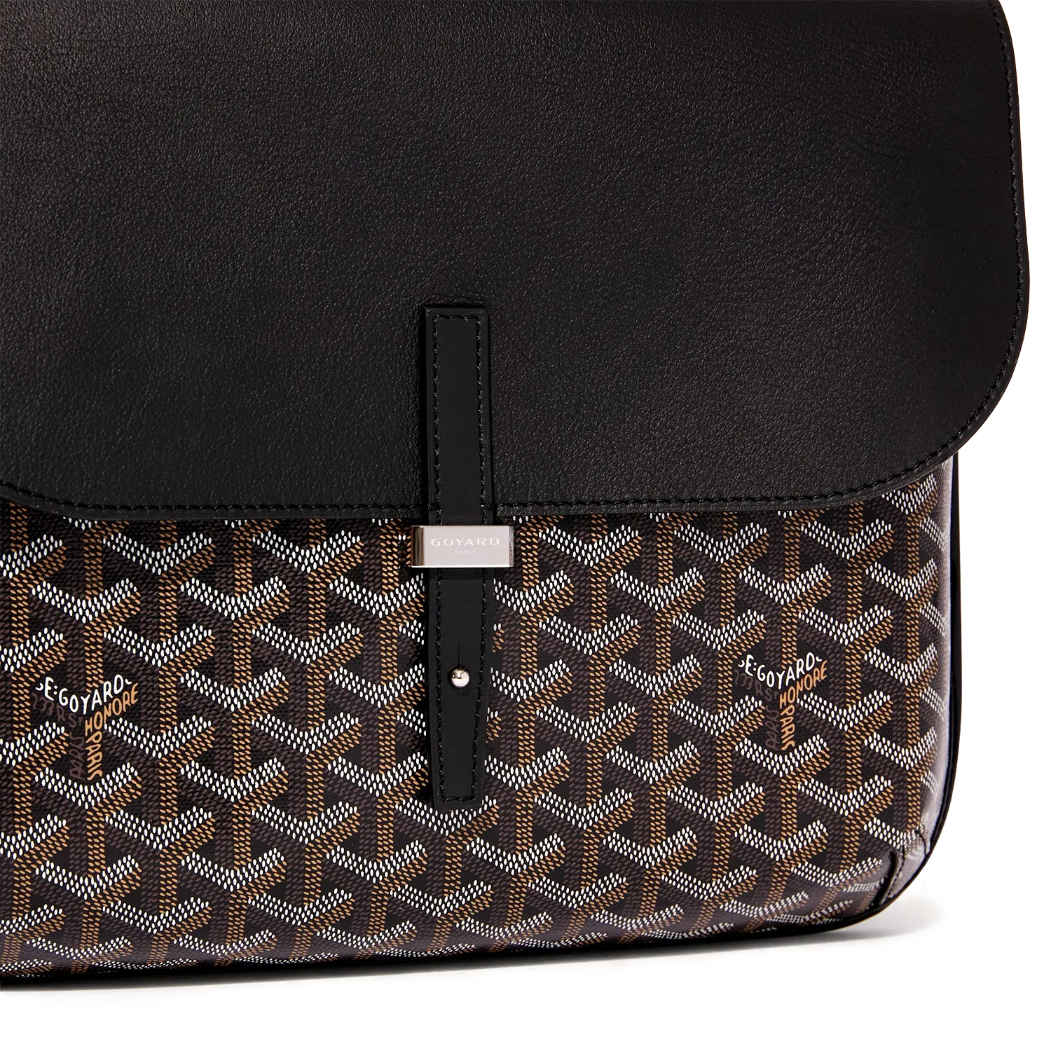 Goyard Coursier Messenger Bag Black