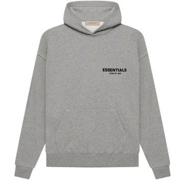 Fear of God Essentials Hoodie 'Dark Oatmeal' (SS22)