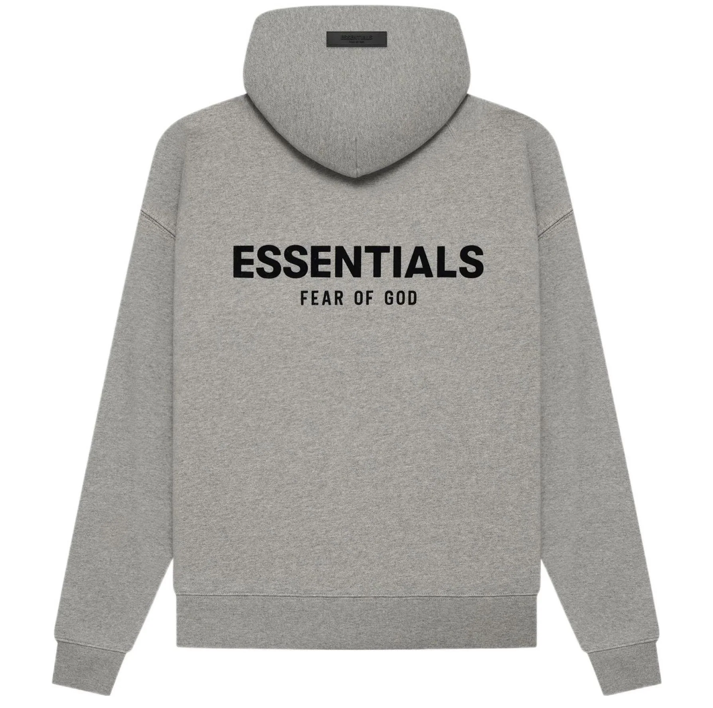 Fear of God Essentials Hoodie 'Dark Oatmeal' (SS22)