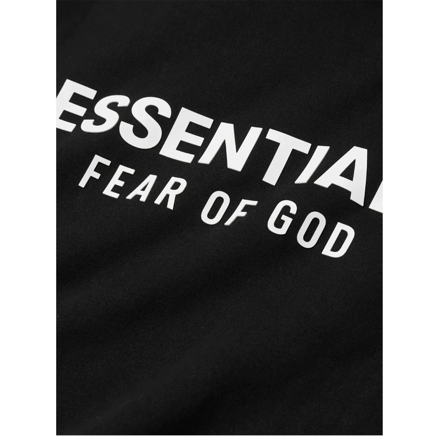 Fear Of God Essentials Hoodie 'Black' (FW24)