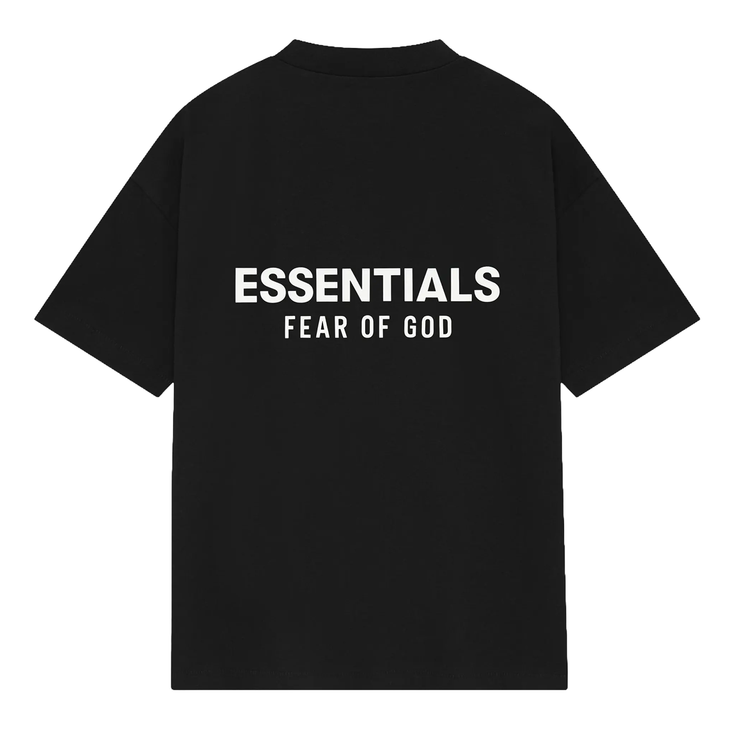 Fear of God Essentials Classic T-Shirt 'Jet Black' (SS25)