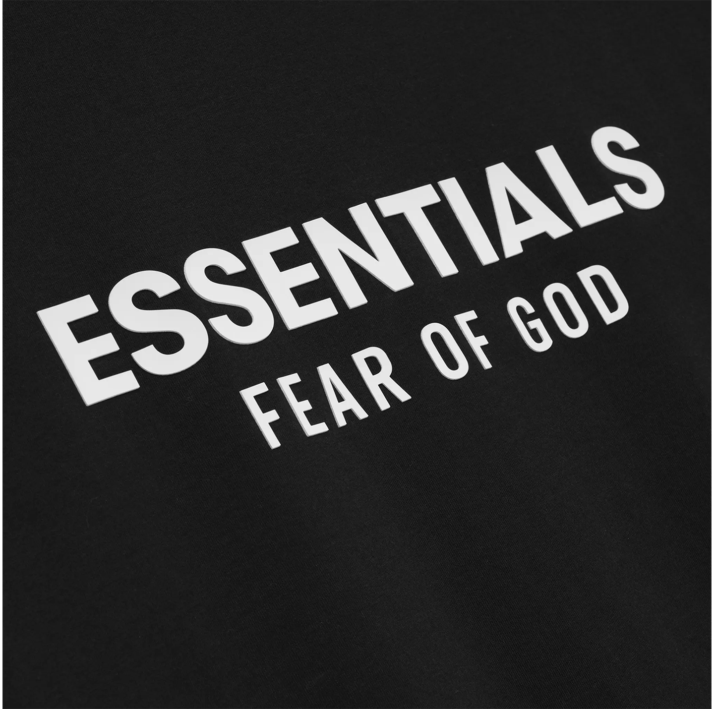 Fear of God Essentials Classic T-Shirt 'Jet Black' (SS25)