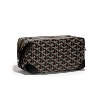 Goyard Bowling 25 Toiletry Bag Black