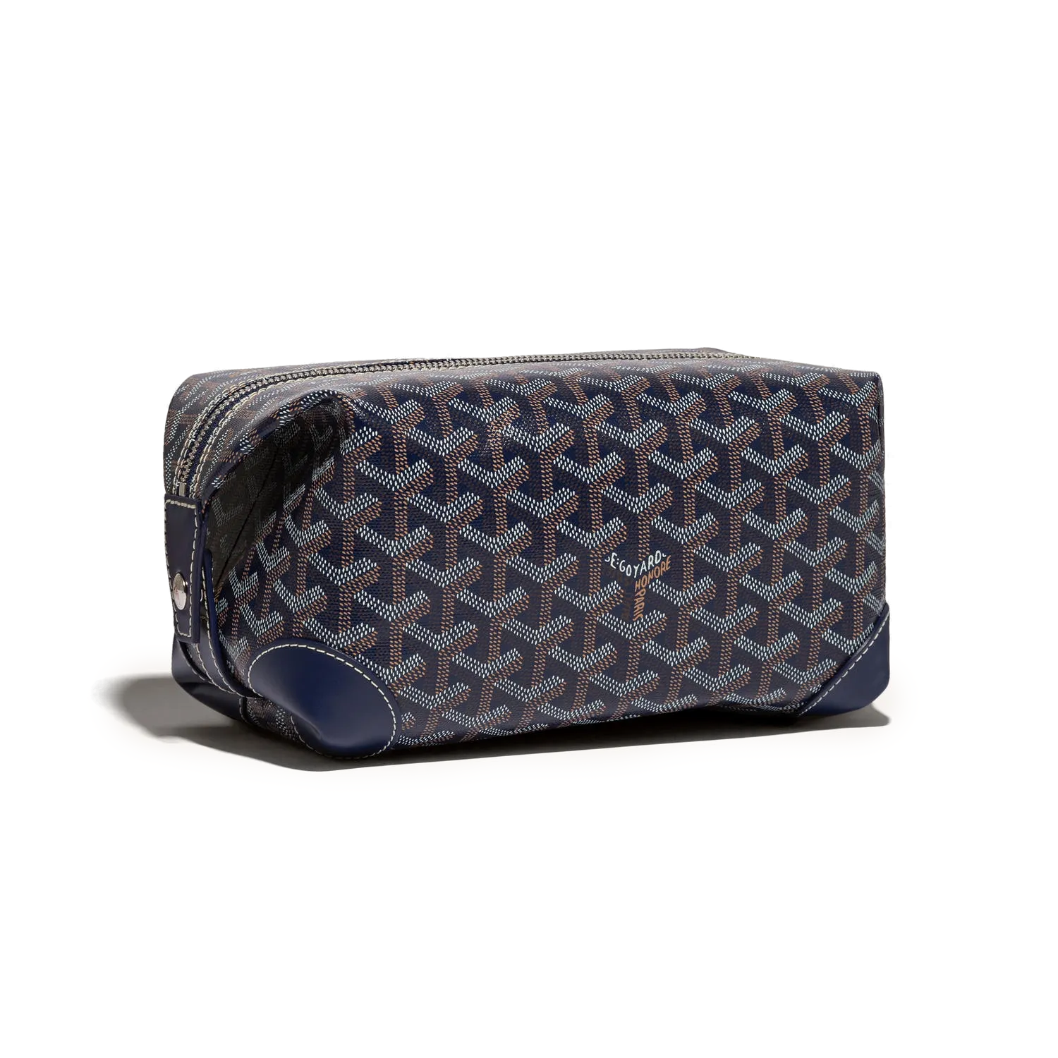 Goyard Bowling 25 Toiletry Bag Navy