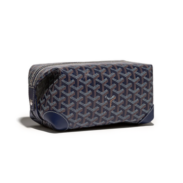 Goyard Bowling 25 Toiletry Bag Navy