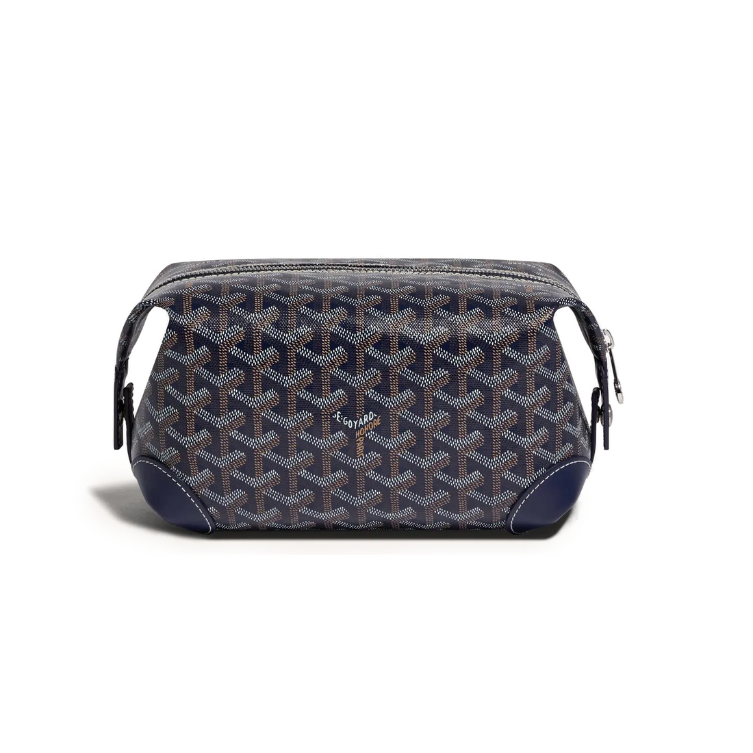 Goyard Bowling 25 Toiletry Bag Navy