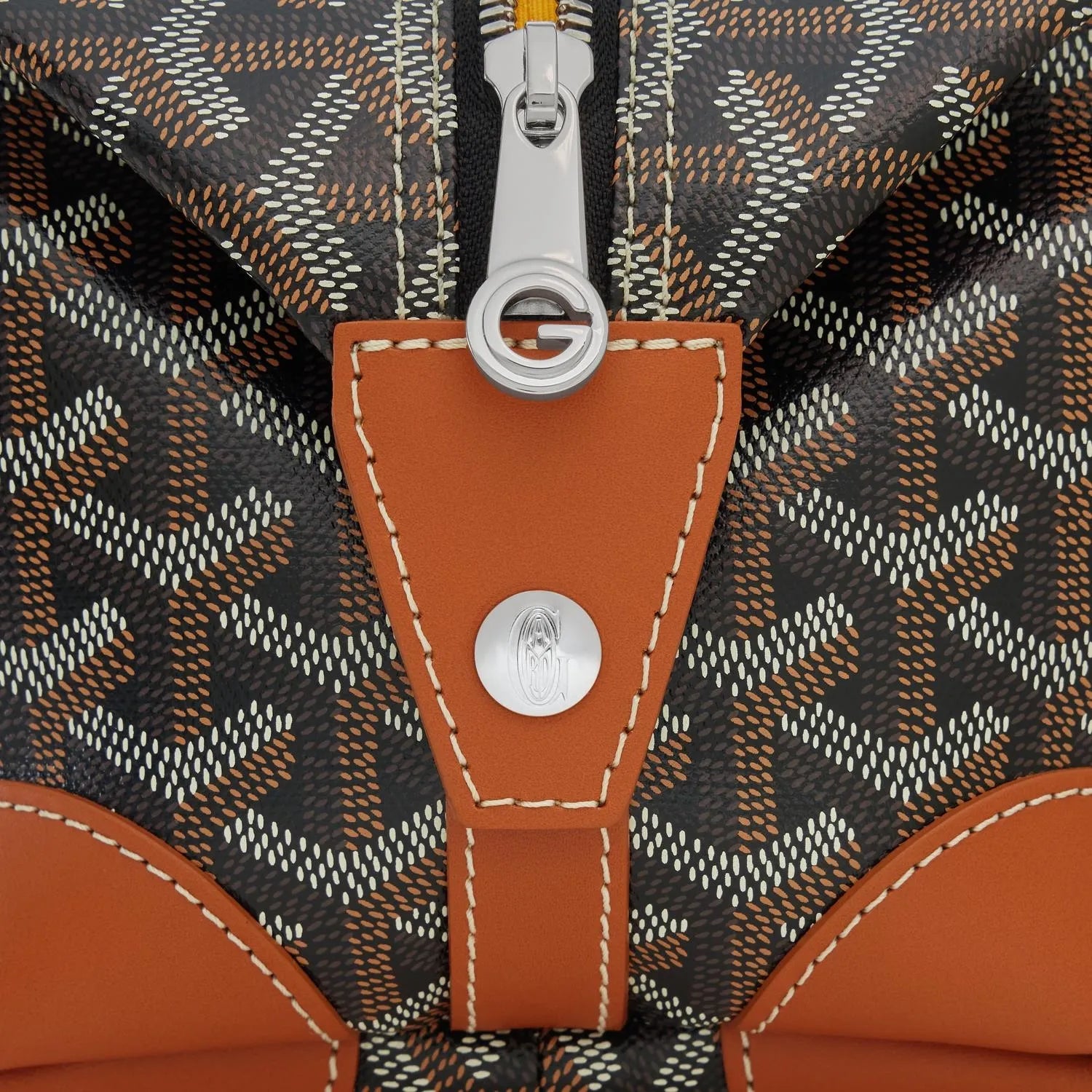 Goyard Bowling 25 Toiletry Bag Black/Tan