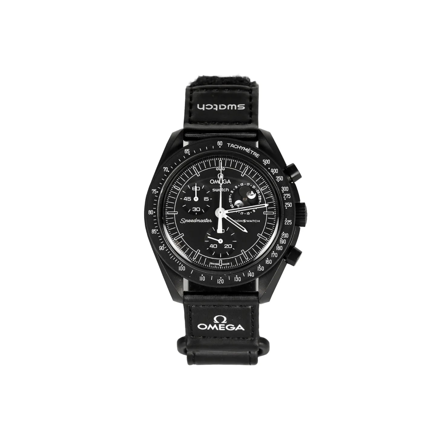 Swatch x Omega Bioceramic MoonSwatch Mission to the Moonphase Snoopy "Black"