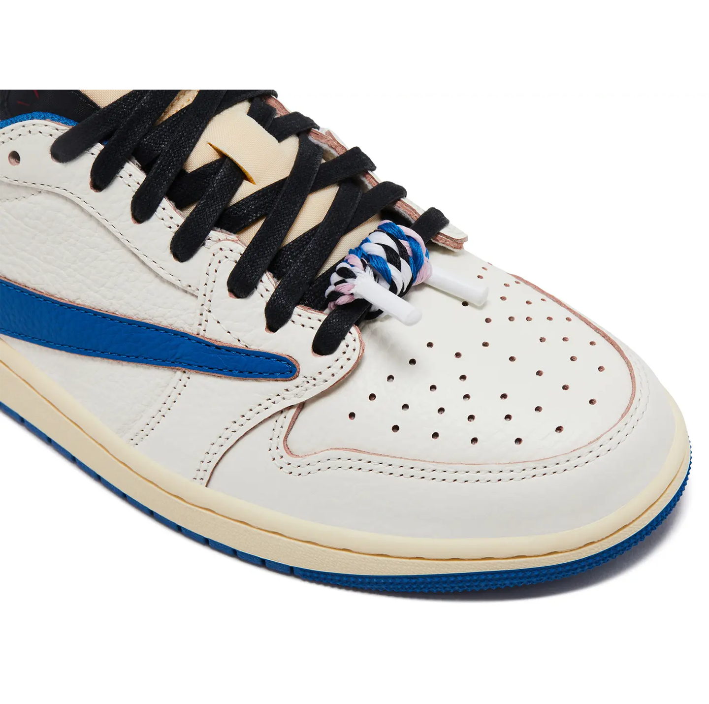 Jordan 1 Retro Low OG SP Fragment x Travis Scott 'Sail Military Blue'