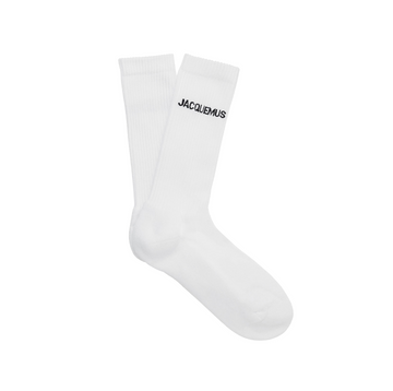 Jacquemus Les Classiques Ribbed Socks "White"