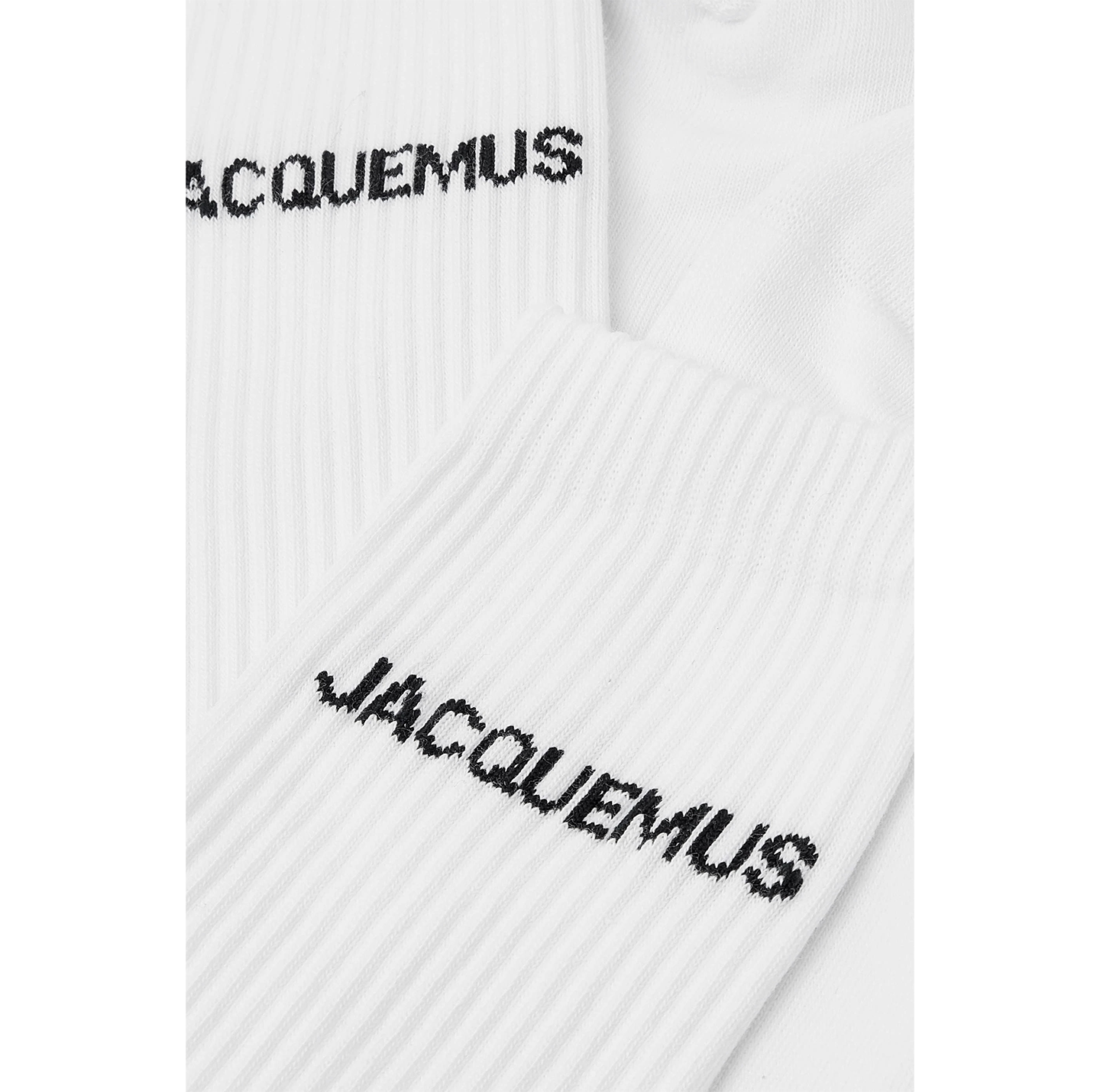 Jacquemus Les Classiques Ribbed Socks "White"