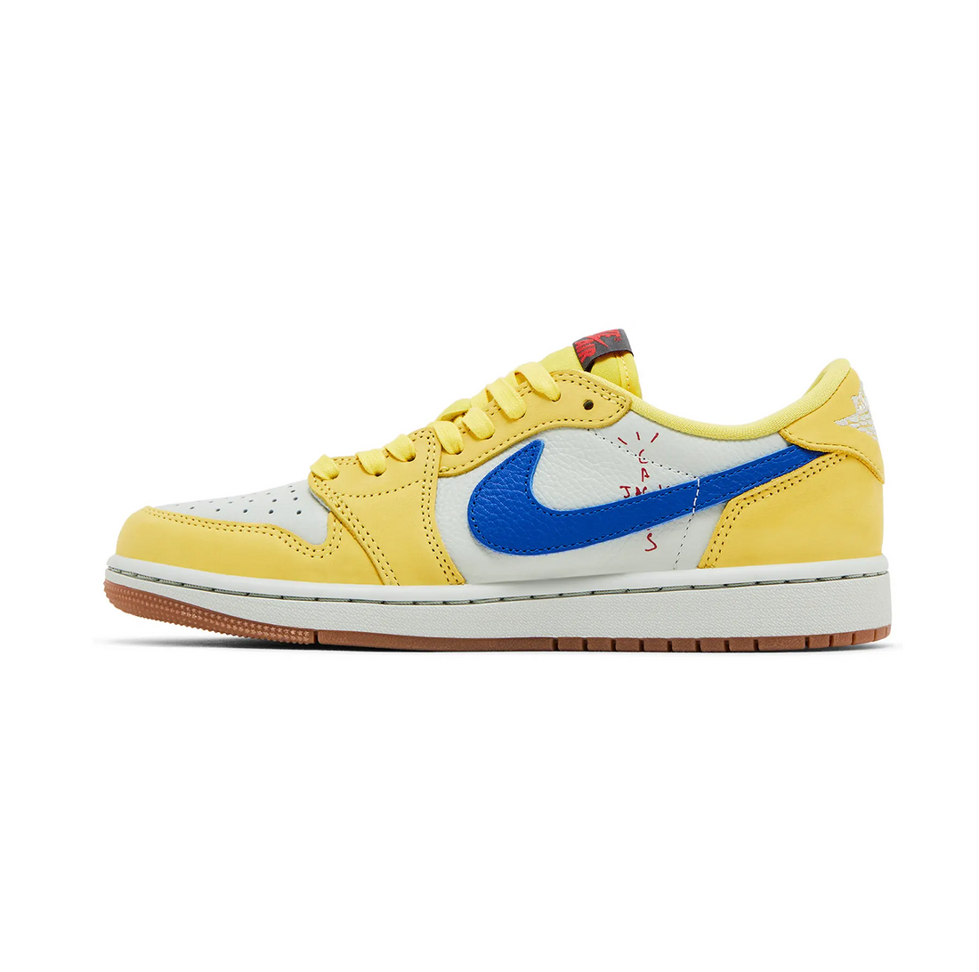 Jordan 1 Retro Low OG SP Travis Scott 'Canary Yellow' (W)