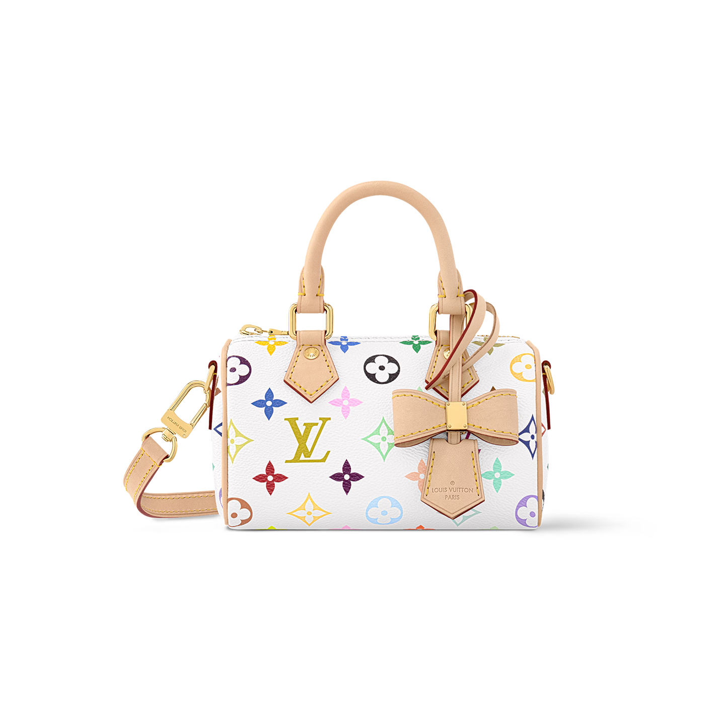 Louis Vuitton x Takashi Murakami Nano Speedy 'Multicolor White'
