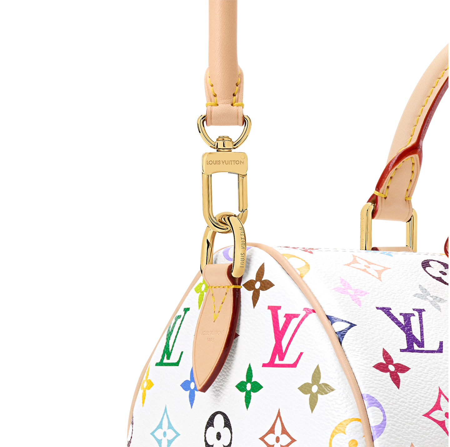 Louis Vuitton x Takashi Murakami Speedy Soft 30 'Multicolor White'