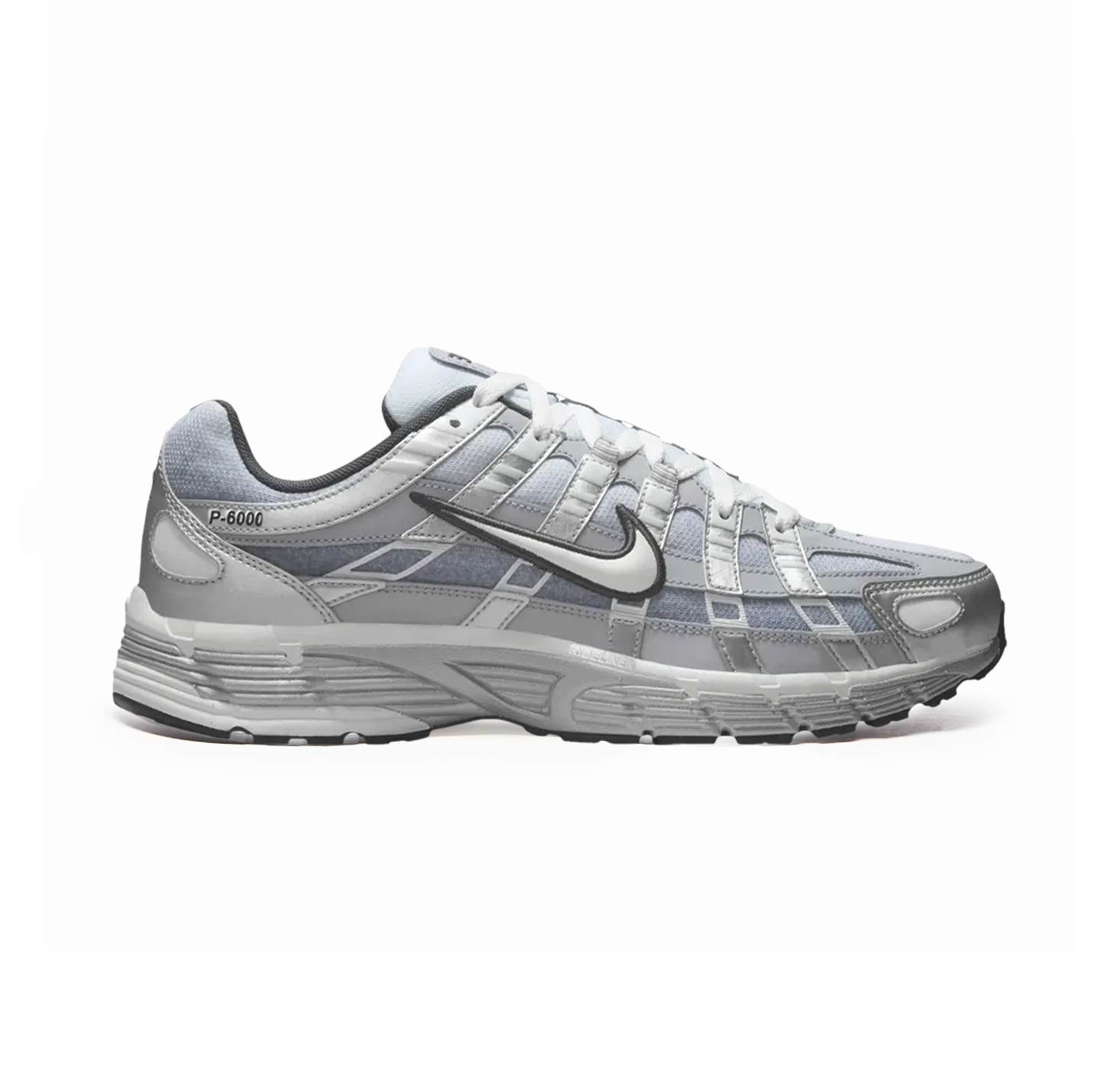 Nike P-6000 'Metallic Silver Summit White Wolf Grey'