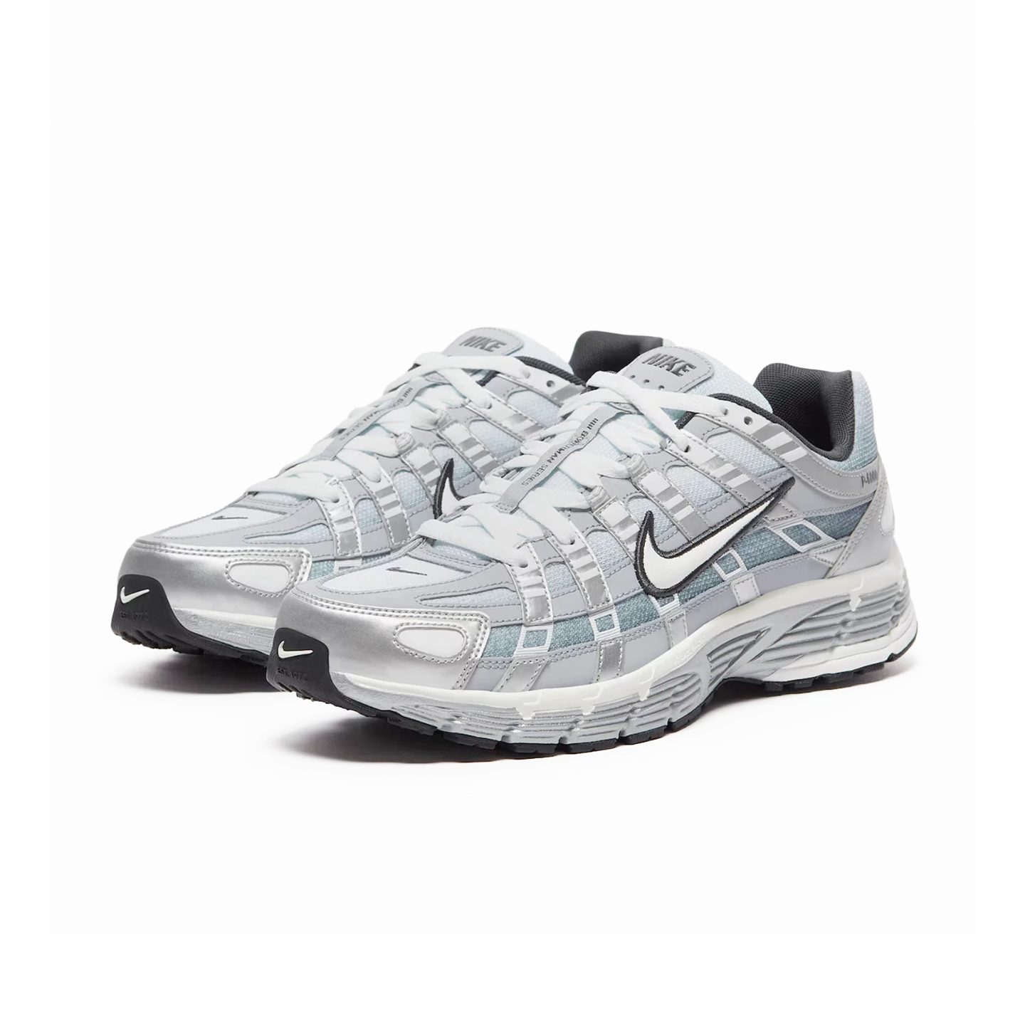 Nike P-6000 'Metallic Silver Summit White Wolf Grey'