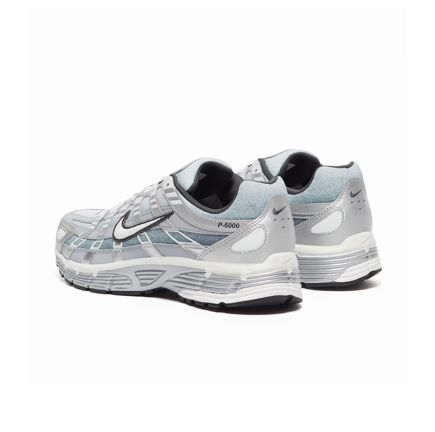 Nike P-6000 'Metallic Silver Summit White Wolf Grey'