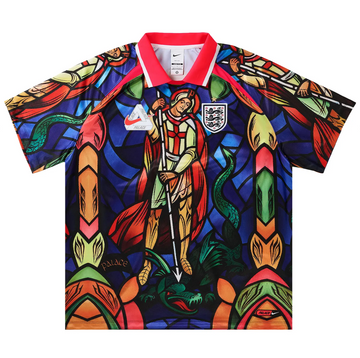 Palace x Nike England Dri-FIT Football Jersey 'Bright Crimson'