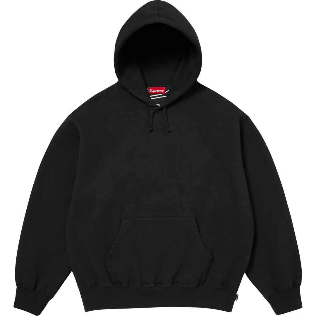 Supreme Satin Appliqué Hoodie & Sweatpants Black