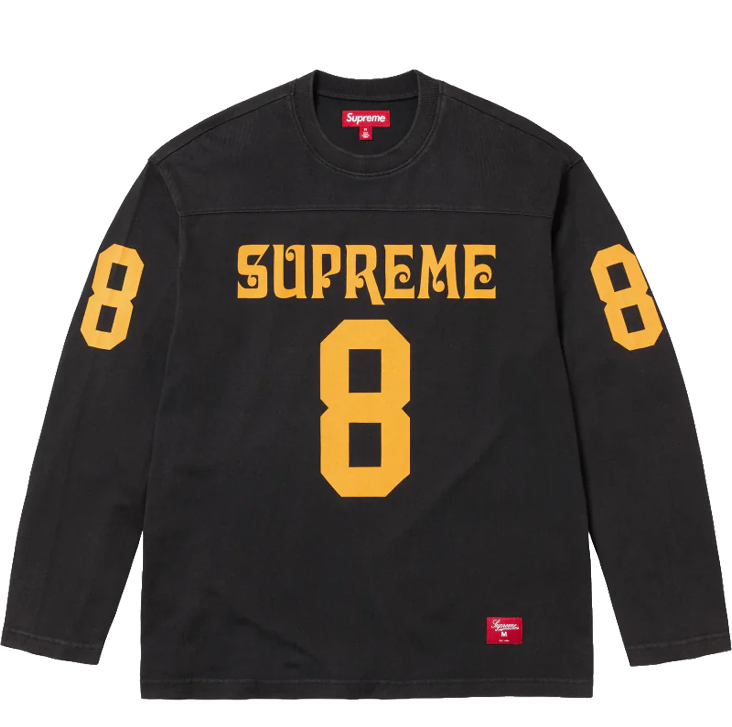 Supreme Affiliated Long-Sleeve Football Top 'Black'