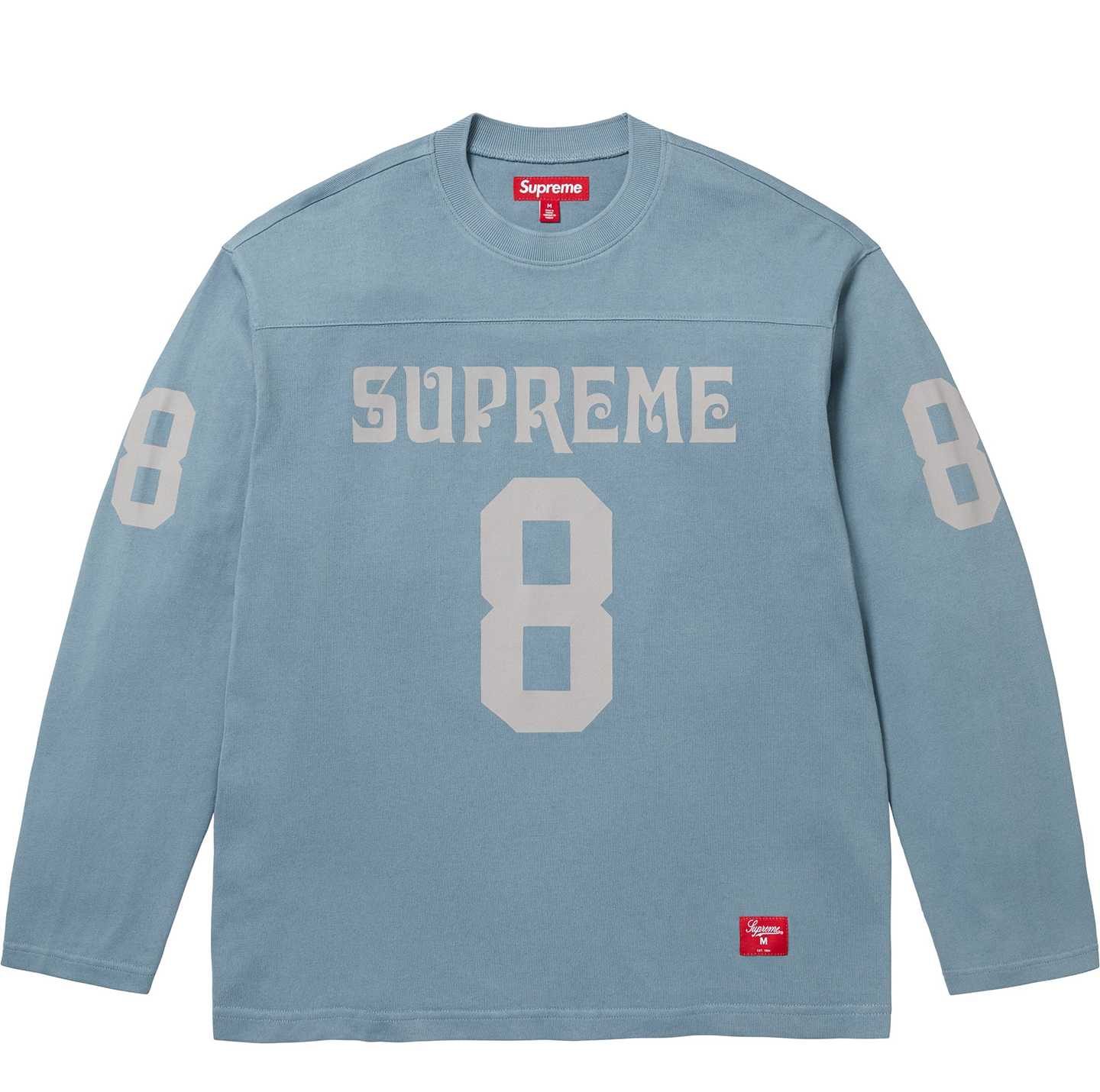 Supreme Affiliated Long-Sleeve Football Top 'Slate'