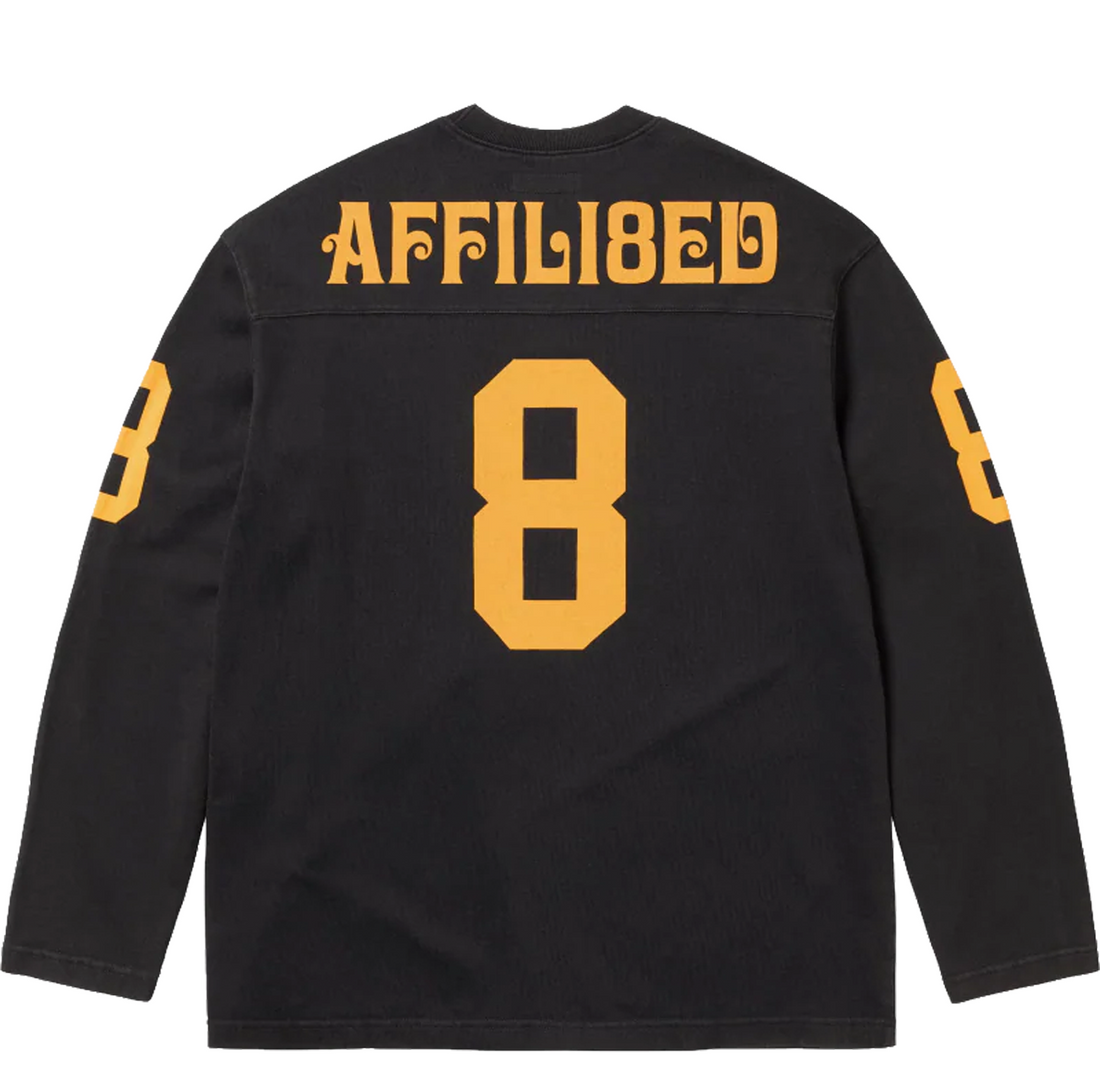Supreme Affiliated Long-Sleeve Football Top 'Black'