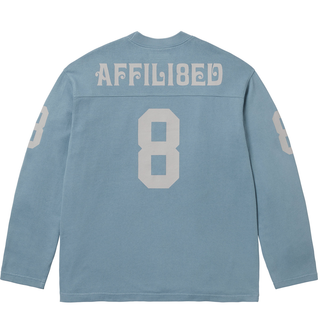Supreme Affiliated Long-Sleeve Football Top 'Slate'