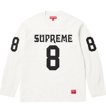 Supreme Affiliated Long-Sleeve Football Top 'White'
