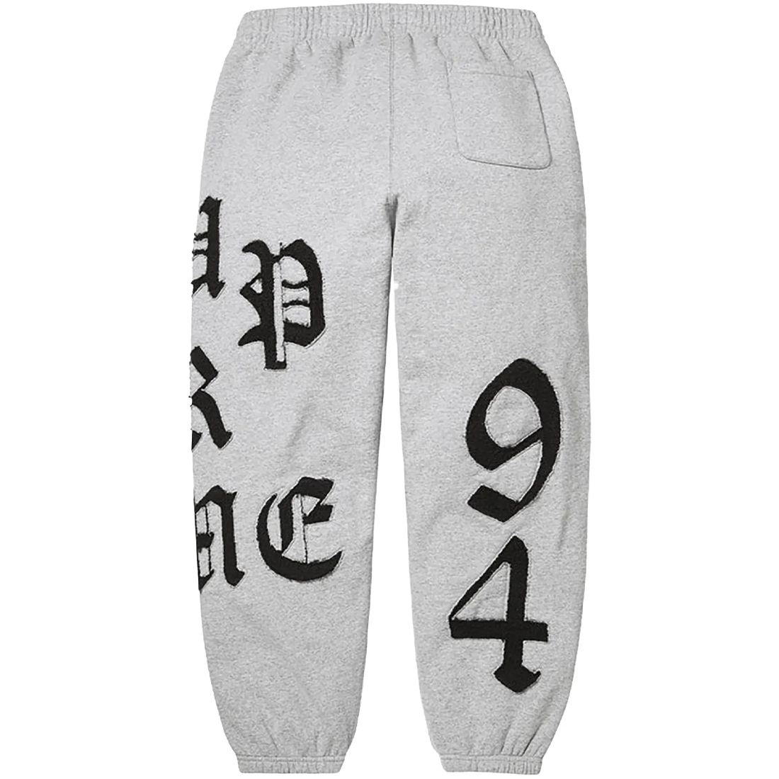 Supreme Cut-Out Zip-Up Hoodie & Sweatpants Heather Grey