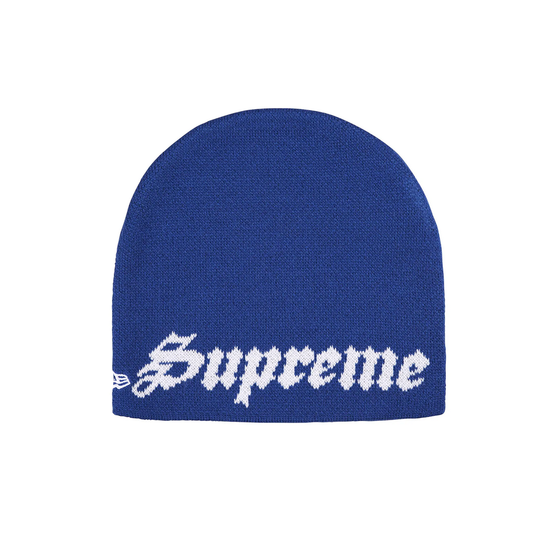 Supreme New Era Ghostface Beanie Blue