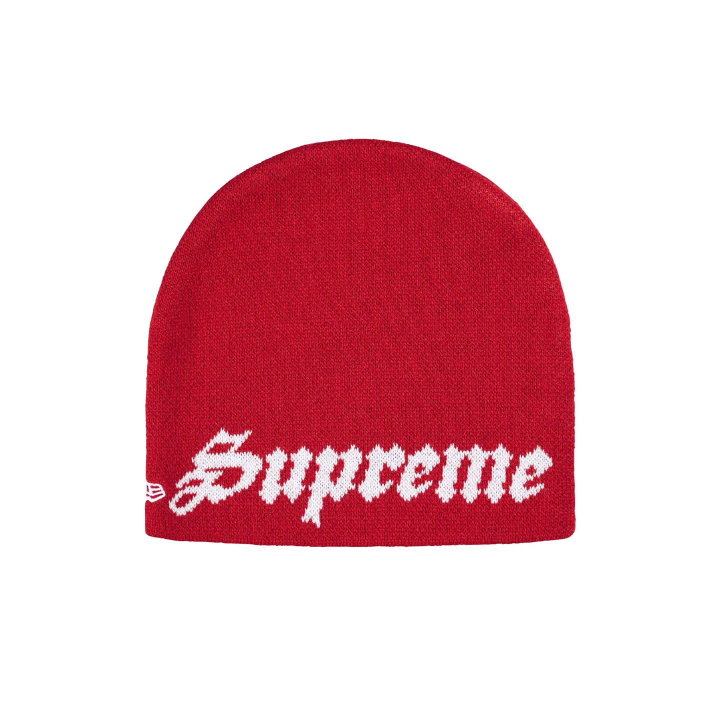 Supreme New Era Ghostface Beanie Red