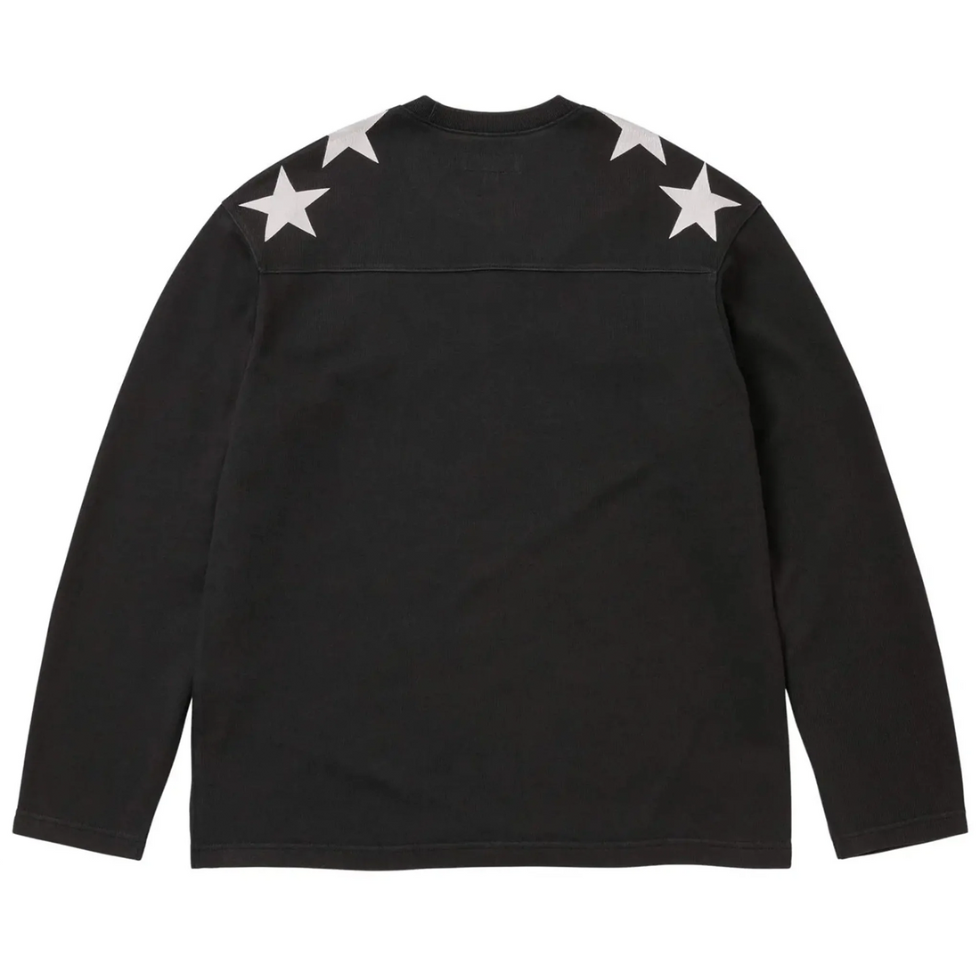 Supreme x Playboy Long-Sleeve Football Top 'Black'