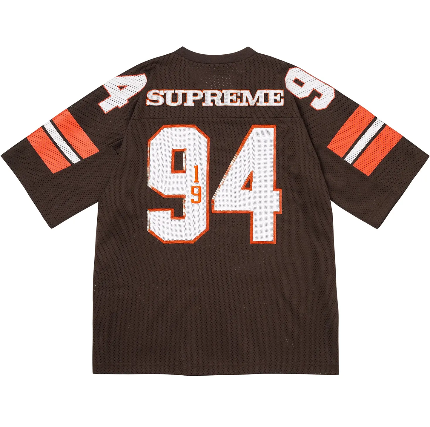 Supreme Sequin Football Jersey 'Brown'