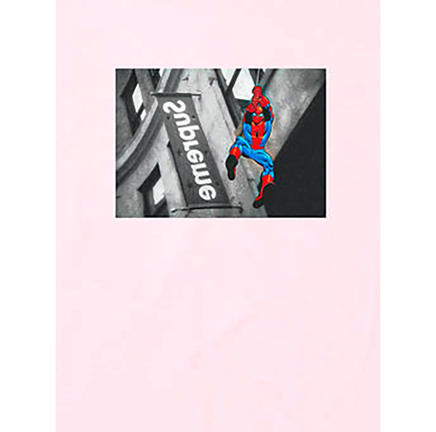 Supreme Spider-Man T-Shirt Pink