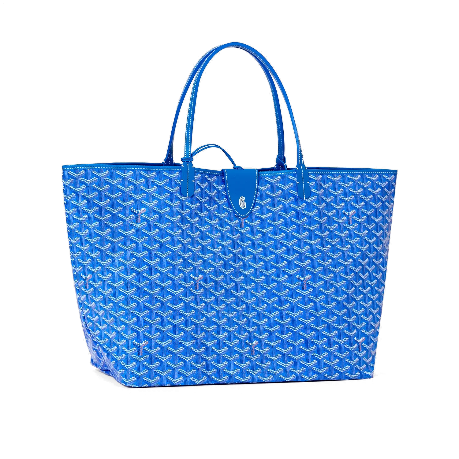 Goyard Saint Louis GM Tote Bag Blue