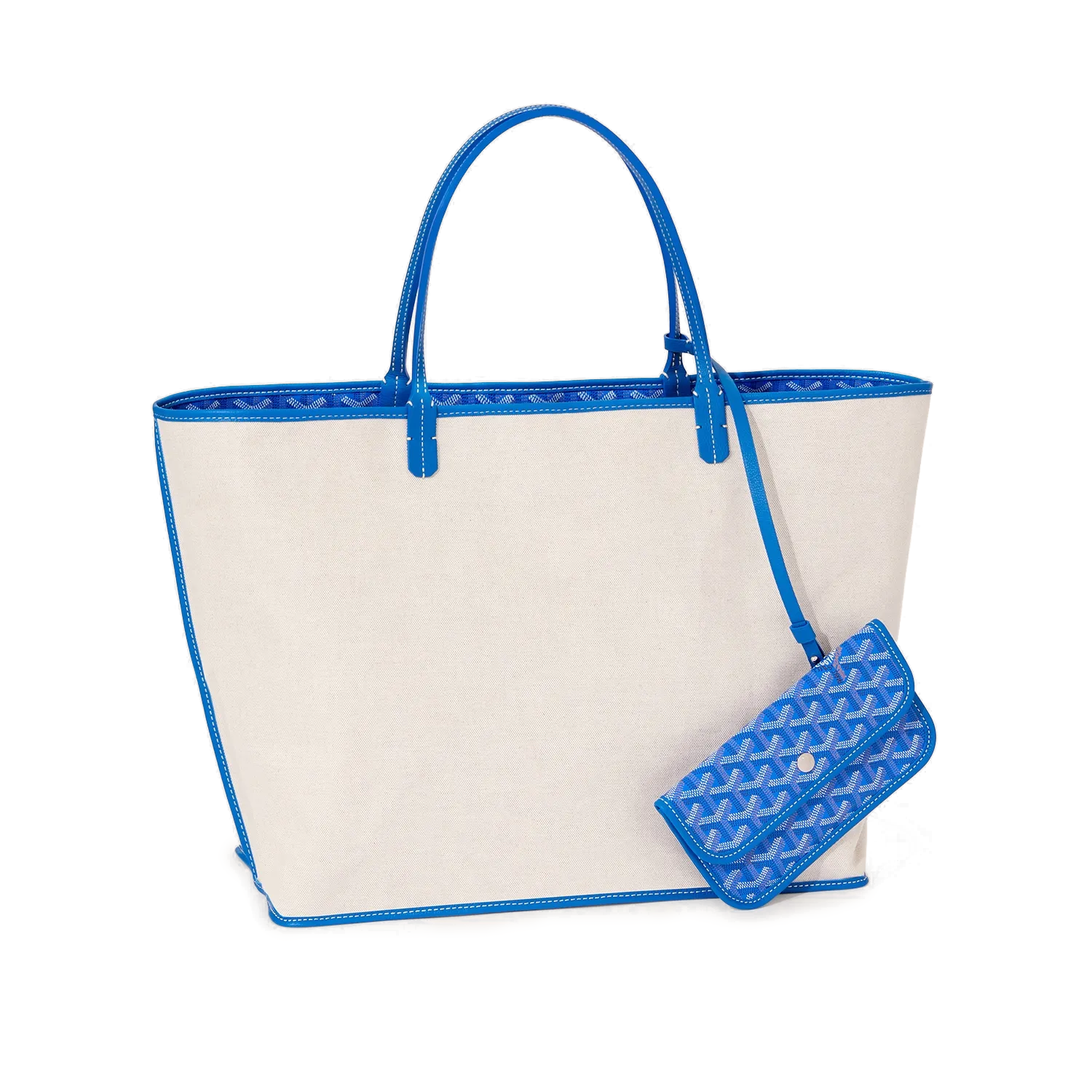 Goyard Saint Louis GM Tote Bag Blue